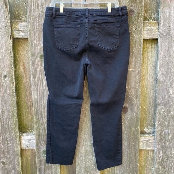 Simply Vera Vera Wang black skinny jeans - Picture 2 of 7